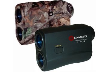 Image of Simmons 800 Range Finder Yardage Master Laser Rangefinders w/ Speed Gun - Black 801445