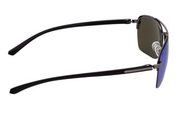 Image of Simplify Lennox Polarized Sunglasses - Unisex, Gunmetal/Blue, One Size, SSU119-BL