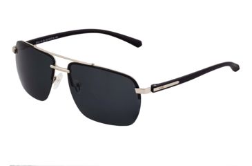 Image of Simplify Lennox Polarized Sunglasses - Unisex, Silver/Black, One Size, SSU119-SL