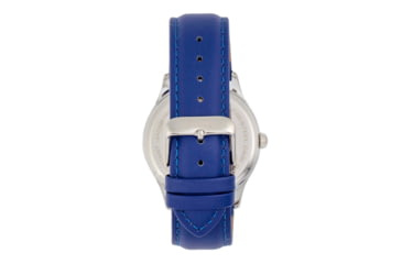 Image of Simplify The 6900 Leather-Band Watch w/ Date, Blue, One Size, SIM6903