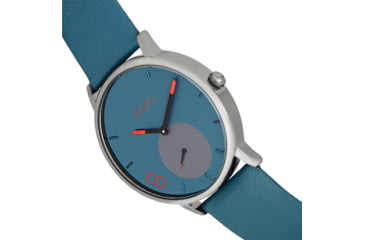 Image of Simplify The 7200 Leather-Band Watch, Teal/Teal, One Size, SIM7205