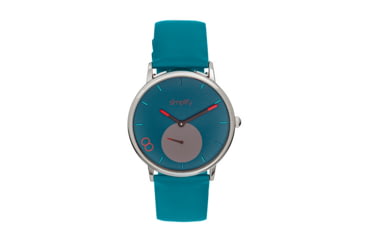 Image of Simplify The 7200 Leather-Band Watch, Teal/Teal, One Size, SIM7205