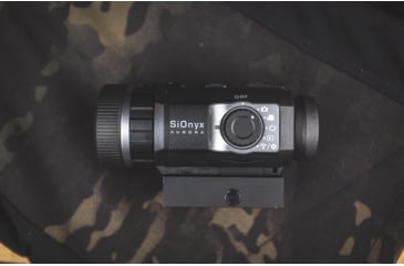 Image of SiOnyx Picatinny Rail Mount for Aurora Black Digital Night Vision Camera, Black, A011100