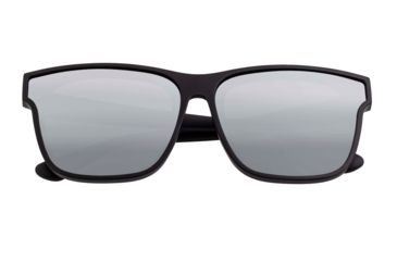Image of Sixty One Sunglasses Delos Polarized Sunglasses - Unisex, Black/Silver, One Size, SIXS112SL