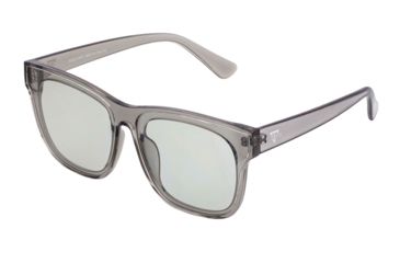 Image of Sixty One Sunglasses Delos Polarized Sunglasses - Unisex, Grey/Clear, One Size, SIXS112GY