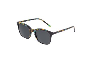 Image of Sixty One Sunglasses Kewarra Polarized Sunglasses - Unisex, Black/Black, One Size, SIXS104BK
