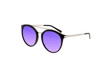 Image of Sixty One Sunglasses Moreno Polarized Sunglasses, Black/Purple, One Size, SIXS145PU