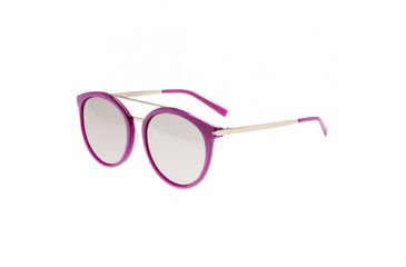 Image of Sixty One Sunglasses Moreno Polarized Sunglasses, Purple/Silver, One Size, SIXS145SL