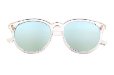 Image of Sixty One Sunglasses Palawan Polarized Sunglasses - Unisex, Clear/Silver, One Size, SIXS108CL