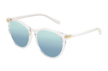 Image of Sixty One Sunglasses Palawan Polarized Sunglasses - Unisex, Clear/Silver, One Size, SIXS108CL