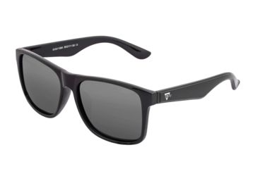 Image of Sixty One Sunglasses Solaro Polarized Sunglasses - Unisex, Black/Black, One Size, SIXS110BK