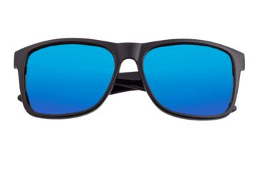 Image of Sixty One Sunglasses Solaro Polarized Sunglasses - Unisex, Black/Blue, One Size, SIXS110BL