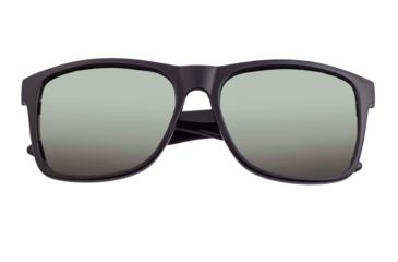 Image of Sixty One Sunglasses Solaro Polarized Sunglasses - Unisex, Black/Silver, One Size, SIXS110SL