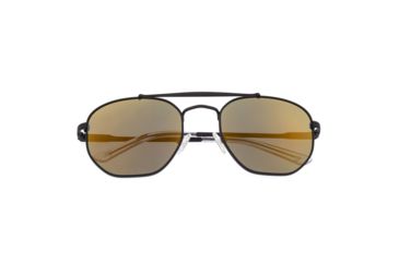 Image of Sixty One Sunglasses Stockton Polarized Sunglasses - Unisex, Black/Gold, One Size, SIXS103BK