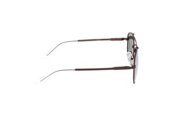 Image of Sixty One Sunglasses Stockton Polarized Sunglasses - Unisex, Brown/Silver, One Size, SIXS103BN