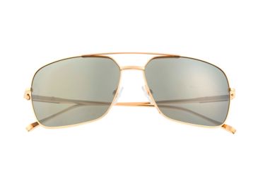 Image of Sixty One Sunglasses Teewah Polarized Sunglasses - Unisex, Gold/Silver, One Size, SIXS105GD