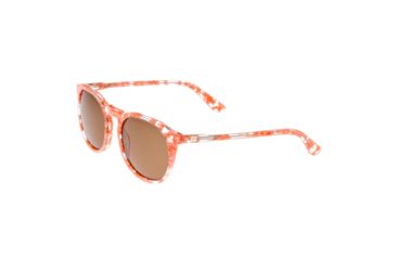 Image of Sixty One Sunglasses Vieques Polarized Sunglasses, Pink Tortoise/Brown, One Size, SIXS135BN