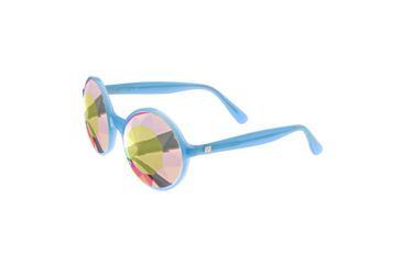 Image of Sixty One Xperience Polarized Sunglasses, Blue Frame, Multi Lens, Blue/Multi-Colored, One Size, SIXS139BL