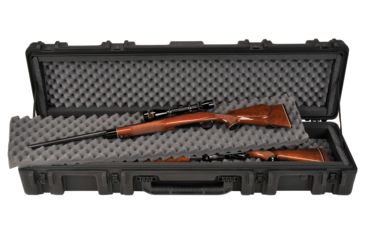 Image of SKB Cases 2R Roto Mil-Std Waterproof Rifle Case - Black w/ Foam