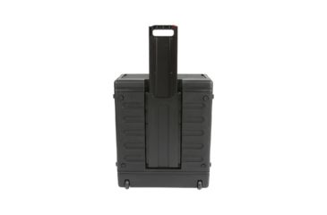 Image of SKB Cases 4U Roto Rolling Rack w/ wheels and handle, Black, 19in x 7in 1SKB-R4UW