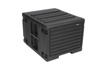 Image of SKB Cases 8U Space Rack Stacks W/Roto Racks, Wheels, And Handle, 1SKB-R8UW