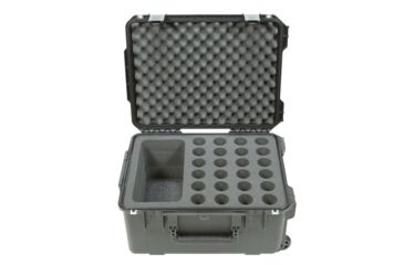 Image of SKB Cases Injection Molded Waterproof Twenty-four Mic Case, Black, 3I-2015-MC24
