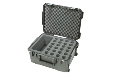 Image of SKB Cases Injection Molded Waterproof Twenty-four Mic Case, Black, 3I-2015-MC24