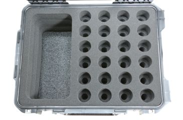 Image of SKB Cases Injection Molded Waterproof Twenty-four Mic Case, Black, 3I-2015-MC24