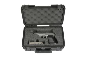 Image of SKB Cases iSeries 1006 Mil-Spec Pistol Case,11.72x8x3.86in,Black 3i-1006-SP
