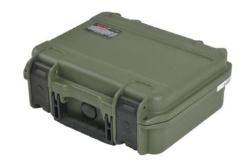 Image of SKB Cases iSeries 1209 Mil-Spec Pistol Case Military Green, 14 x 12 x 6 1/4 3i-1209-4M-L