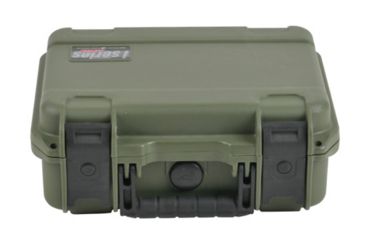 Image of SKB Cases iSeries 1209 Mil-Spec Pistol Case Military Green, 14 x 12 x 6 1/4 3i-1209-4M-L