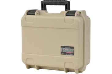 Image of SKB Cases iSeries 1209 Mil-Spec Pistol Case Tan, 14 x 12 x 6 1/4 3i-1209-4T-L