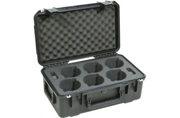 Image of SKB Cases iSeries 2011 Waterproof Lens Case, Black, 22 1/4 in. x 14 1/2 in. x 9 1/2 in. 3I-20118LENS