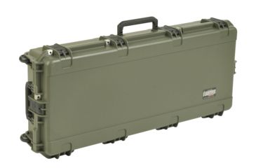 Image of SKB Cases iSeries 4217 Mil-Spec AR / Short Rifle Case in Military Green, 45 1/4 x 19 5/8 x 8 3/8 3i-4217-7M-L