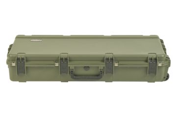 Image of SKB Cases iSeries 4217 Mil-Spec AR / Short Rifle Case in Military Green, 45 1/4 x 19 5/8 x 8 3/8 3i-4217-7M-L