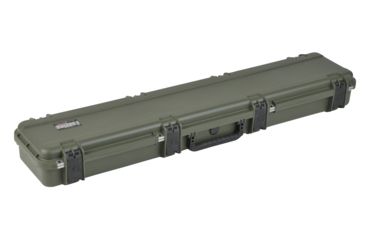 Image of SKB Cases iSeries 4909-5 Waterproof Utility Case w/ layered foam in Military Green, 50 1/2 x 11 3/4 x 6 3i-4909-5M-L