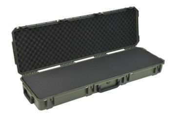 Image of SKB Cases iSeries 5014-6 Waterproof Utility Case in Military Green, With Layered Foam 53 1/8 x 17 1/4 x 7 3i-5014-6M-L