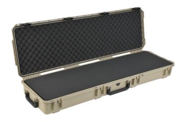 Image of SKB Cases iSeries 5014-6 Waterproof Utility Case in Tan, With Layered Foam 53 1/8 x 17 1/4 x 7 3i-5014-6T-L