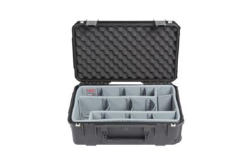Image of SKB Cases iSeries Case w/Think Tank Designed Photo Dividers, Black, 19.5in x 10.5in x 6in 3i-2011-7DT