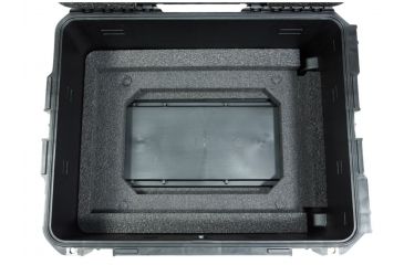 Image of SKB Cases iSeries Case with Removeable 3U Rack Cage, TSA Locking Latches, Wheels, Black 3I-2217M103U