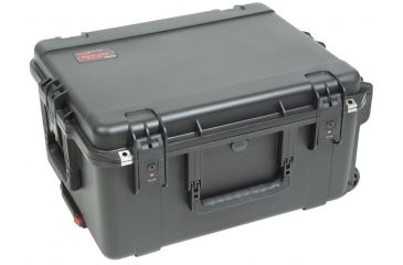 Image of SKB Cases iSeries Case with Removeable 3U Rack Cage, TSA Locking Latches, Wheels, Black 3I-2217M103U