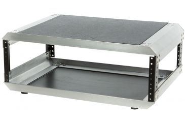 Image of SKB Cases iSeries Case with Removeable 3U Rack Cage, TSA Locking Latches, Wheels, Black 3I-2217M103U