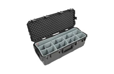 Image of SKB Cases iSeries Case with Think Tank Designed Dividers, Black, 35in x 12.5in x 10.5in 3i-3613-12DT