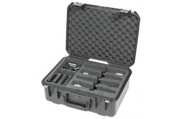 Image of SKB Cases iSeries Injection Molded Case for 8 Wireless Mic Systems, Black 3i-1813-7WMC