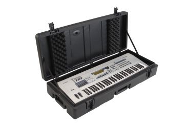 Image of SKB Cases Roto Molded 61 Note Keyboard Case 42 x 15 x 7 1SKB-R4215W
