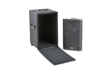 Image of SKB Cases Large Rolling Powered Speaker/Mixer Soft Case,21.25x12.50x13.25in,Black 1SKB-SCPM2
