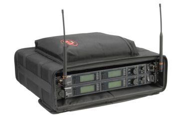 Image of SKB Cases Rotationally Formed 19inx2U Case, Black, 1SKB-SC192U