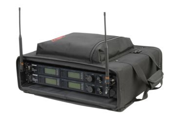 Image of SKB Cases Rotationally Formed 19inx2U Case, Black, 1SKB-SC192U