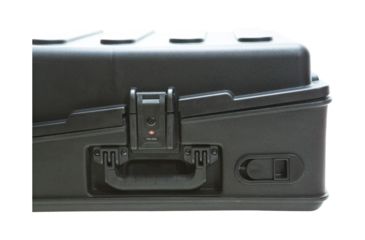 Image of SKB Cases Roto-molded 10U Top Mixer Rack, Steel Rails, Hard top, L/R Access doors, Black 1SKB-R100