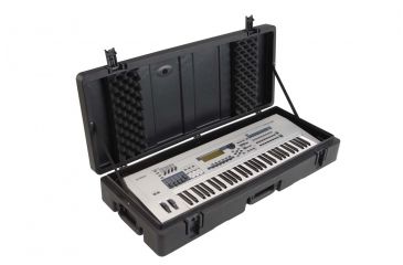 Image of SKB Cases Roto Molded 61 Note Keyboard Case 42-3/8 x 15-1/2 x 7-1/4 1SKB-R4215W